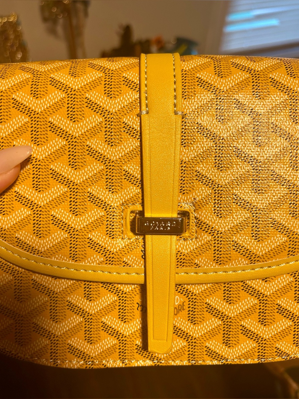 Yellow crossbody